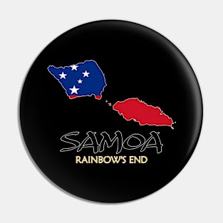 Samoa Rainbow's End Pin