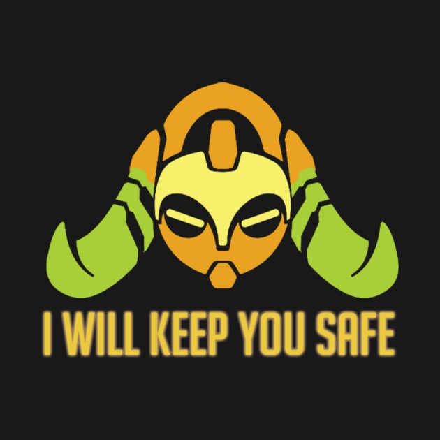 Overwatch I will eep you safe orisa by Gunfuntwo1504