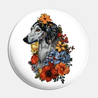 Borzoi Pin