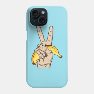 Banana piss hand Phone Case