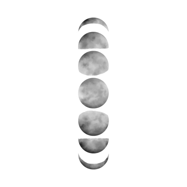 Moon Phases by PanyaCreative