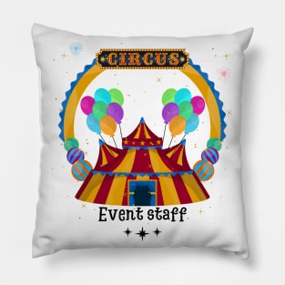 Circus Event Staff Pillow