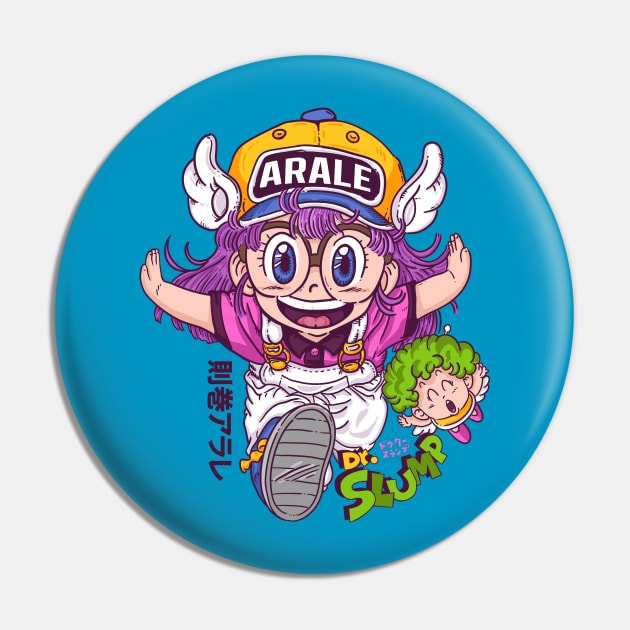 Arale - dr slump Pin by redwane