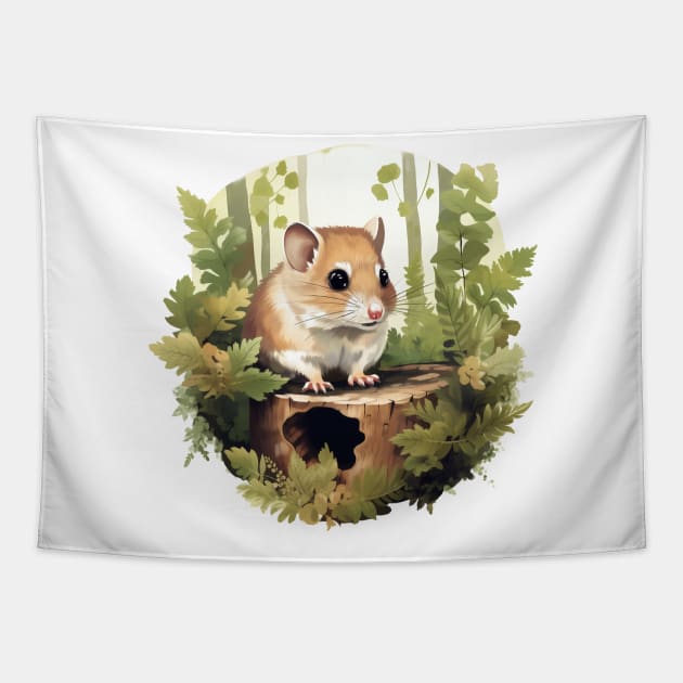 Dormouse Tapestry by zooleisurelife