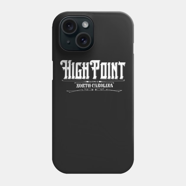 Vintage High Point, NC Phone Case by DonDota