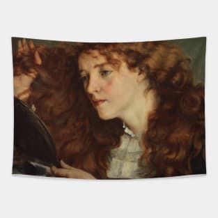 Jo, the Beautiful Irish Girl by Gustave Courbet Tapestry