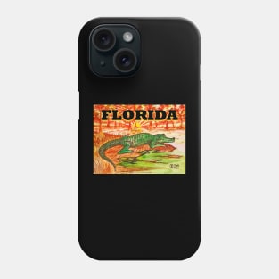 Florida alligator Phone Case