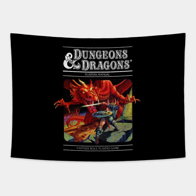 Vintage 70s Dungeons & Dragons Tapestry by Sentra Coffee