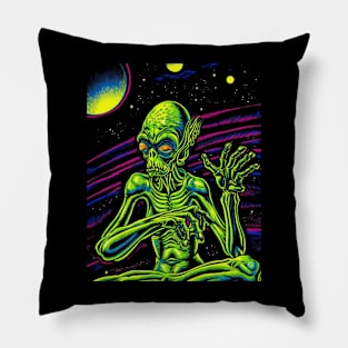 Aloha Alien Pillow