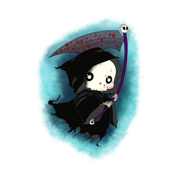 Chibi Grim in Training by Raidyn