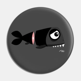 Funeral fish Pin