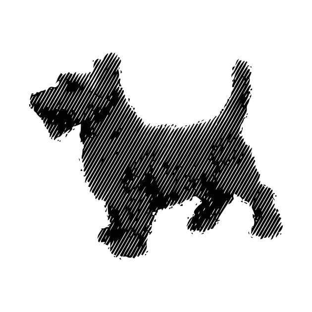 Scottish terrier art design by chapter2
