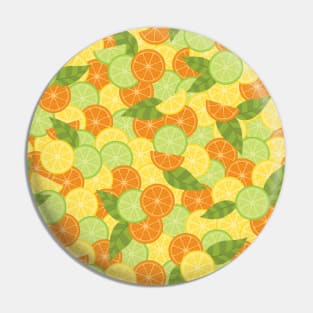 Citrus Splash Seamless Surface Pattern Design Pin