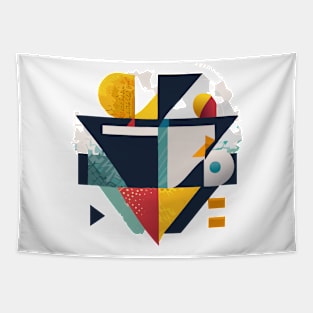 an abstract t-shirt design Tapestry