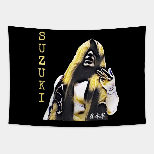 Minoru Suzuki Tapestry by TheBlindTag