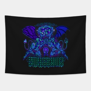 Blue Harmony Tapestry