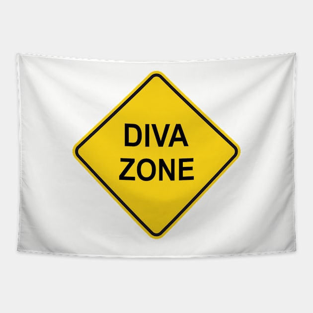 Diva Zone Tapestry by esskay1000