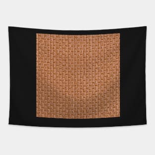 Orange vinyl texture Tapestry