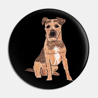 Patterdale Terrier Pin