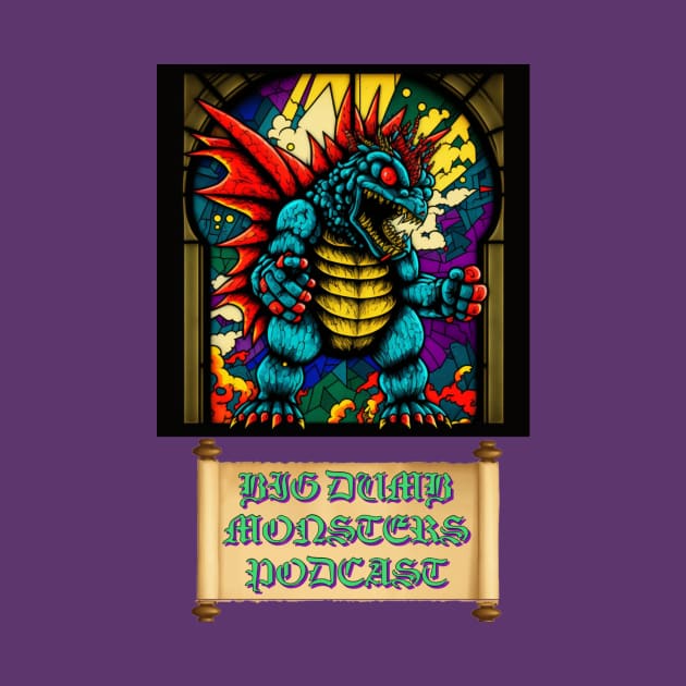 Stained Glass Kaiju by Big Dumb Monsters