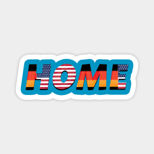 German-American Home Design Magnet