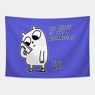 Phone is not a distraction - JoKoBo Tapestry