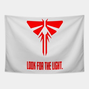 TLOU - Red firefly design Tapestry