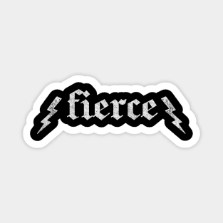 Fierce / Original Faded Punksthetic Design Magnet