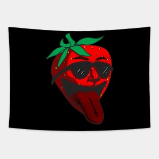 Cool Strawberry Tapestry