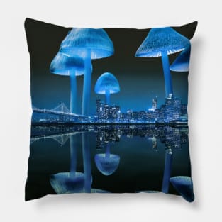 Surreal City Pillow