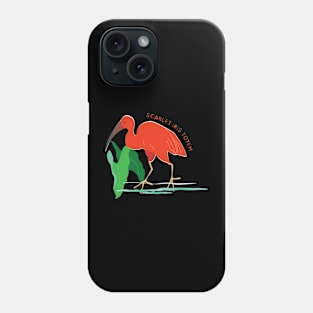 Scarlet Ibis Totem Phone Case