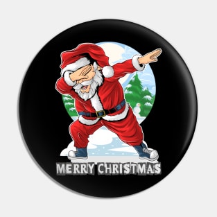 Santa Claus dab dance Pin