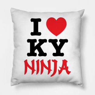 I Heart KY Ninja Pillow