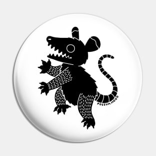 Possum Gryphon Pin