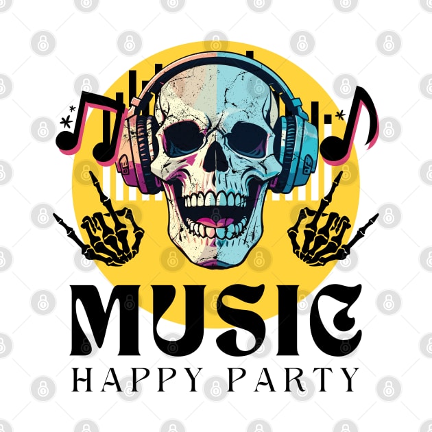 music happy party by twitaadesign