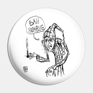 Bah Humbug Pin