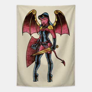 OldSalt Demonic Warrior Tapestry