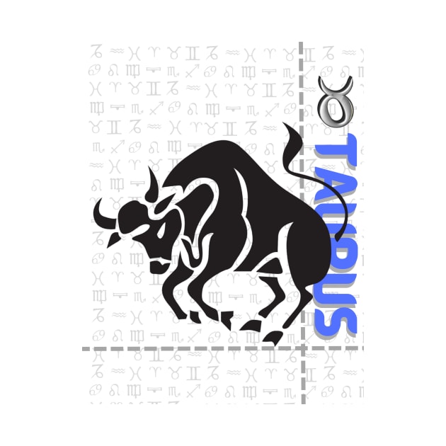 Taurus Zodiac symbol by QReality