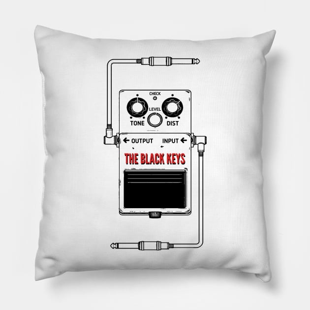 The Black Keys Pillow by Ninja sagox