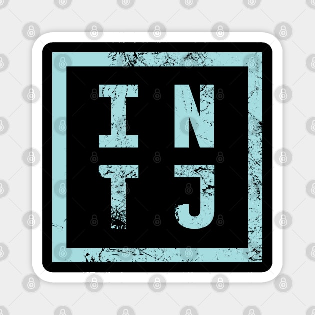 INTJ Introvert Personality Type Magnet by Commykaze