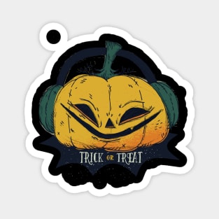 Jammin' Jack-O-Lantern Magnet