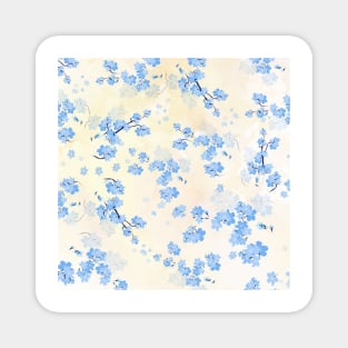 Cherry Flower 5 (spring floral pattern) Magnet