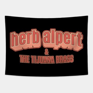 Herb Alpert Tribute - Tijuana Brass Minimalist Apparel Tapestry