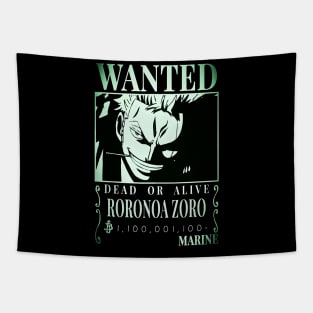 roronoa zoro bounty Tapestry