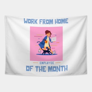 Work From Home Employee of the Month Tapestry