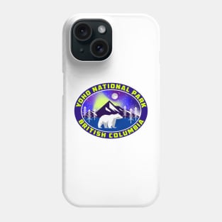 Yoho National Park British Columbia Canada Bear Rocky Mountains Phone Case