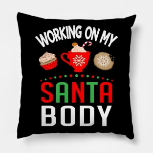 Working On My Santa Body Pillow