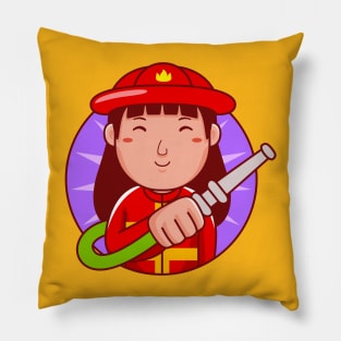 Firefighter Pillow