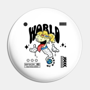 World of Dogs Pin