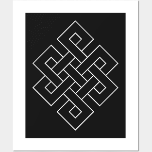 Infinity Symbol Art Black And White Timeless Gift Meditation Art